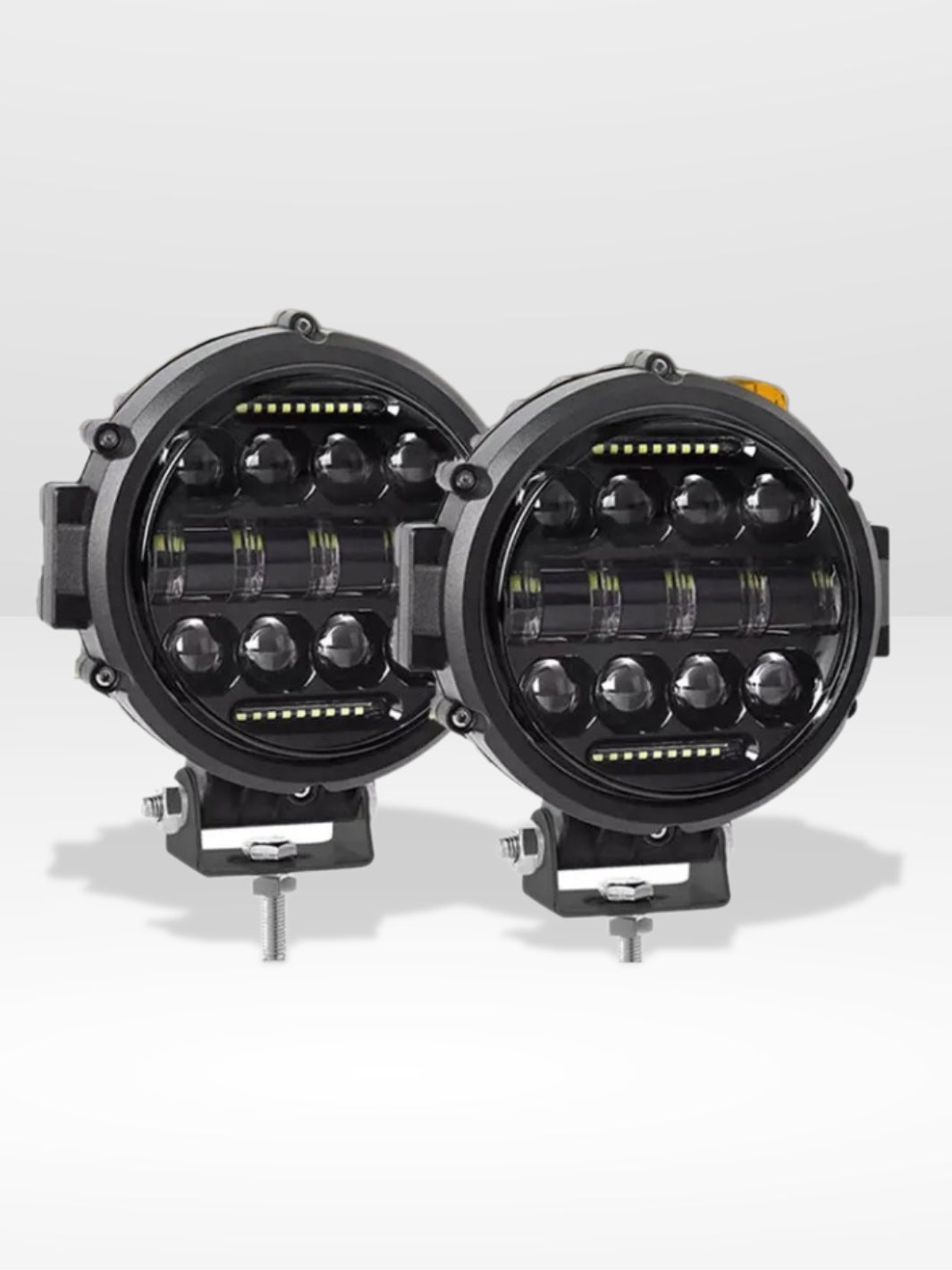 Skanto | High Power LED Kjørelys 7" | Langdistanse Bil & 4x4 Spotlight