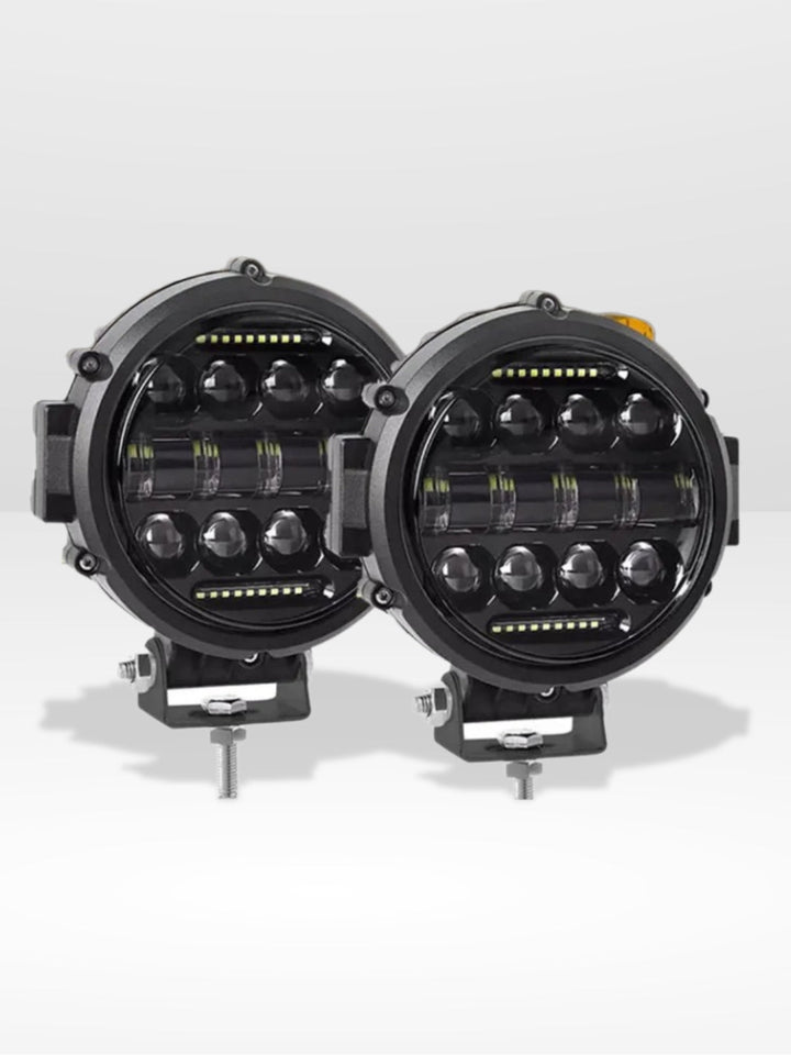 Skanto | High Power LED Kjørelys 7" | Langdistanse Bil & 4x4 Spotlight