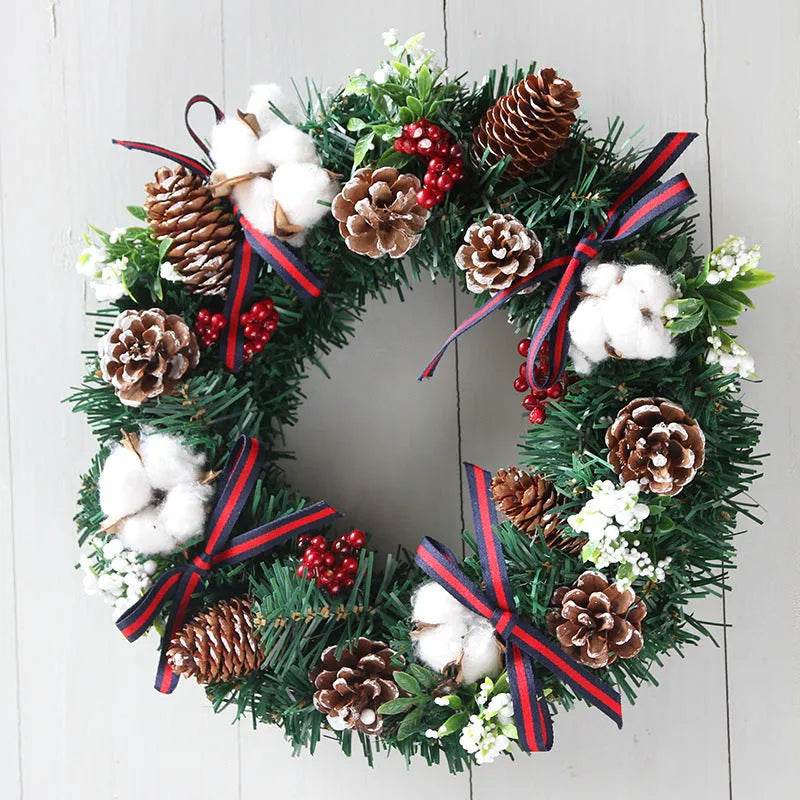 Skanto | 30cm 40cm Julekrans Ornamenter Julekrans