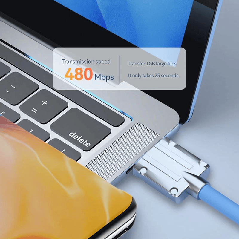 Skanto | 180° Rotasjon Hurtiglader Kabel
