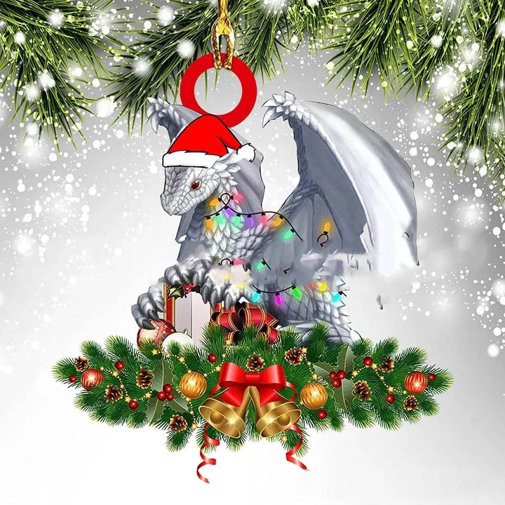 Skanto | Dinosaur Drageegg Juledekorasjoner Pendant Akryl