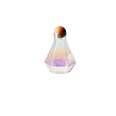 Diamond Type Glass Water Bottle Pitcher Drinkware Creative Drinkware | Skanto