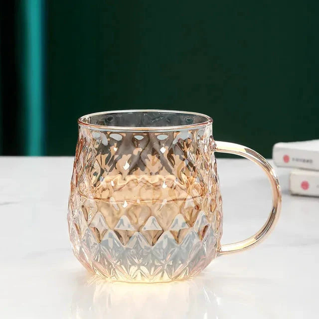 Diamant Type Glass Vannkoker Kreativ Glass Kasserolle Flaske | Skanto