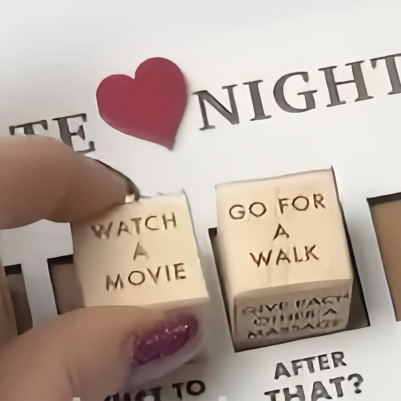 Skanto | AmoréLuxe Date Night Terninger | Morsomt forholdsterningspill for par og romantiske kvelder