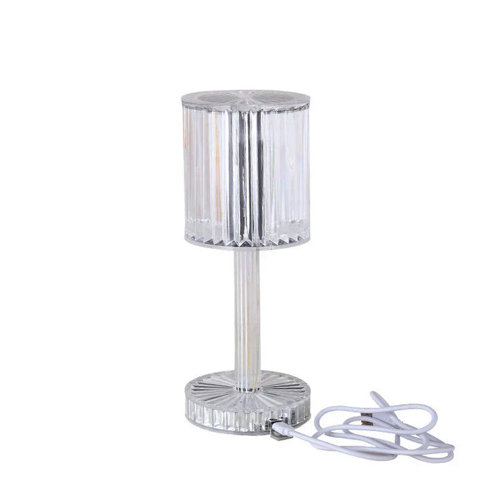 Skanto | Dimbar krystallbordlampe med moderne belysning - Seraphine