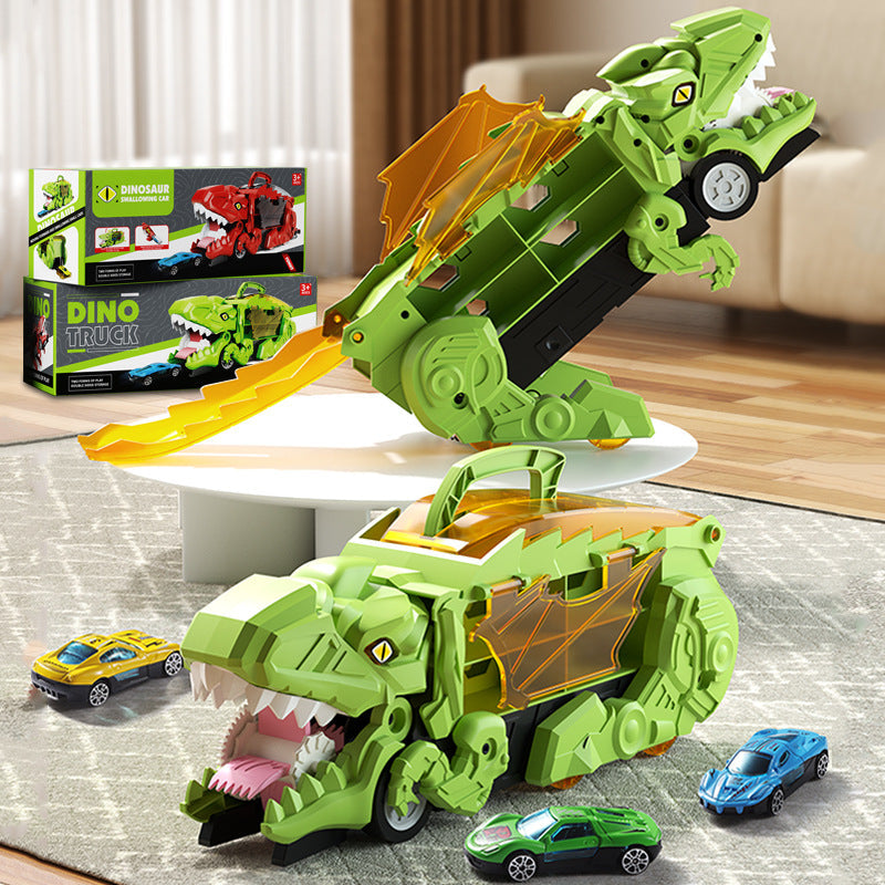 Skanto | Leke Bil Dinosaur Transformer Truck Lekesett