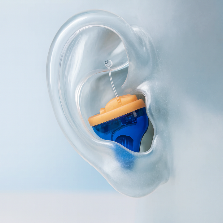 Diskretes, wiederaufladbares In-Ear-Hörgerät