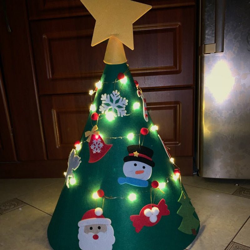 Skanto | DIY Julepynt for Barn - Håndlaget Juletrærveggdekor