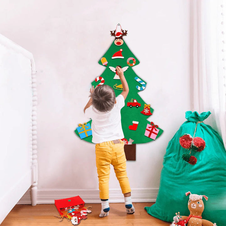 Skanto | DIY Filtnisse Tre med Tilbehør - God Jul Dekorasjoner For Hjemmet