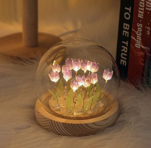 Skanto | DIY Mini Tulipanblomster Nattlys