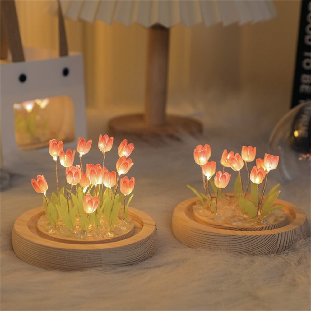 Skanto | DIY Mini Tulipanblomster Nattlys