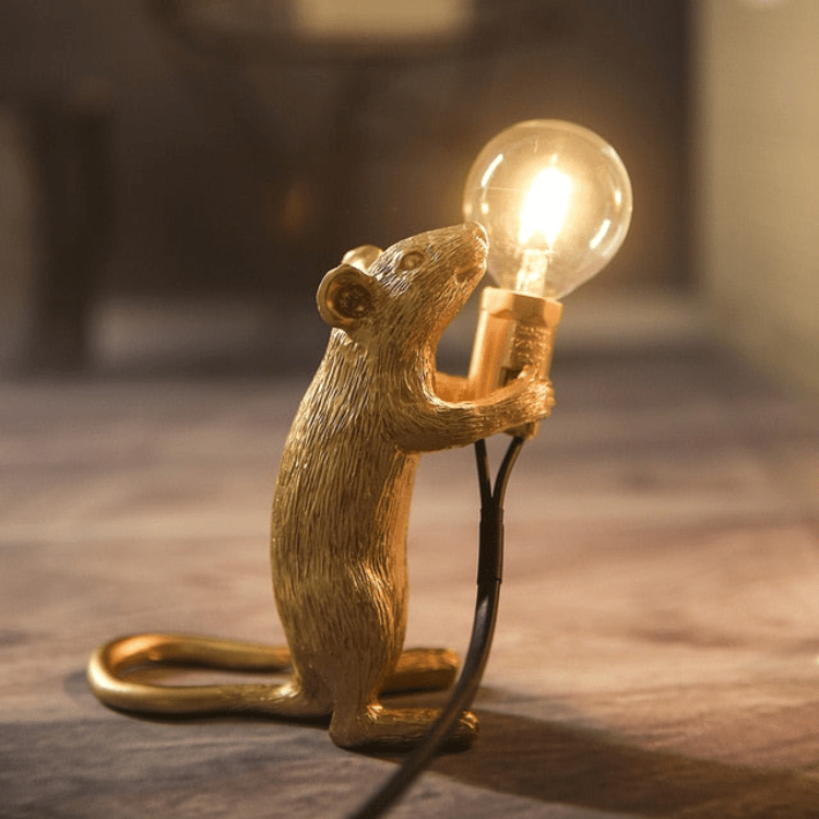 Skanto | Doctor Mousey – Original Designer Muse Lampe for Bord eller Hylle