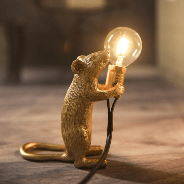 Skanto | Doctor Mousey – Original Designer Muse Lampe for Bord eller Hylle
