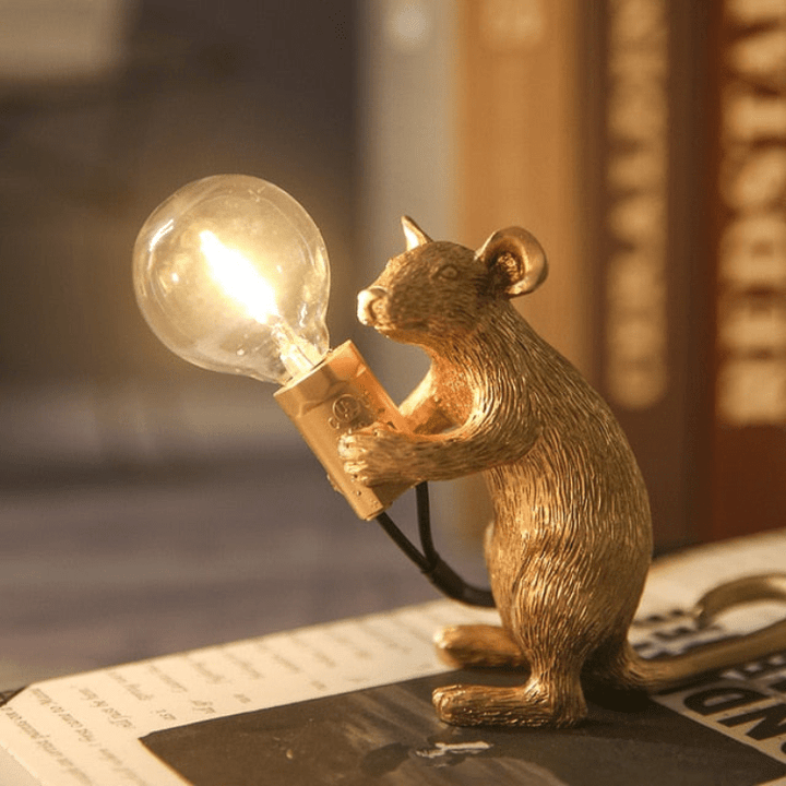 Skanto | Doctor Mousey – Original Designer Muse Lampe for Bord eller Hylle