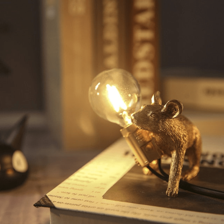 Skanto | Doctor Mousey – Original Designer Muse Lampe for Bord eller Hylle