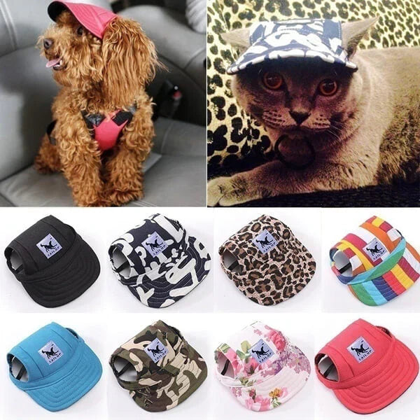 PawShade Pet Cap – Rund Skjermstil Skanto