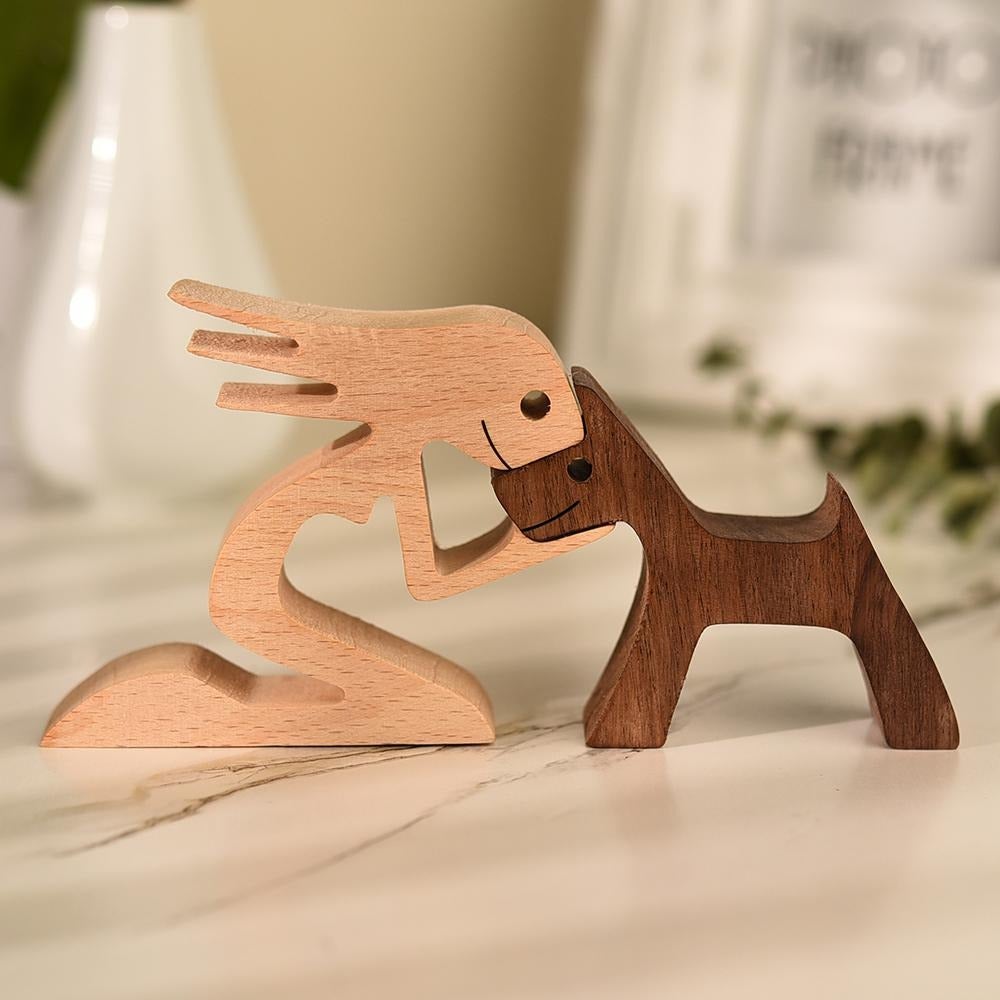 Skanto | Håndlaget Hundefigur - HeartBond