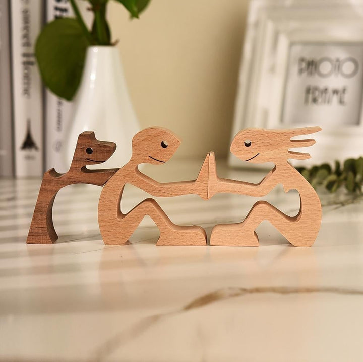 Skanto | Håndlaget Hundefigur - HeartBond