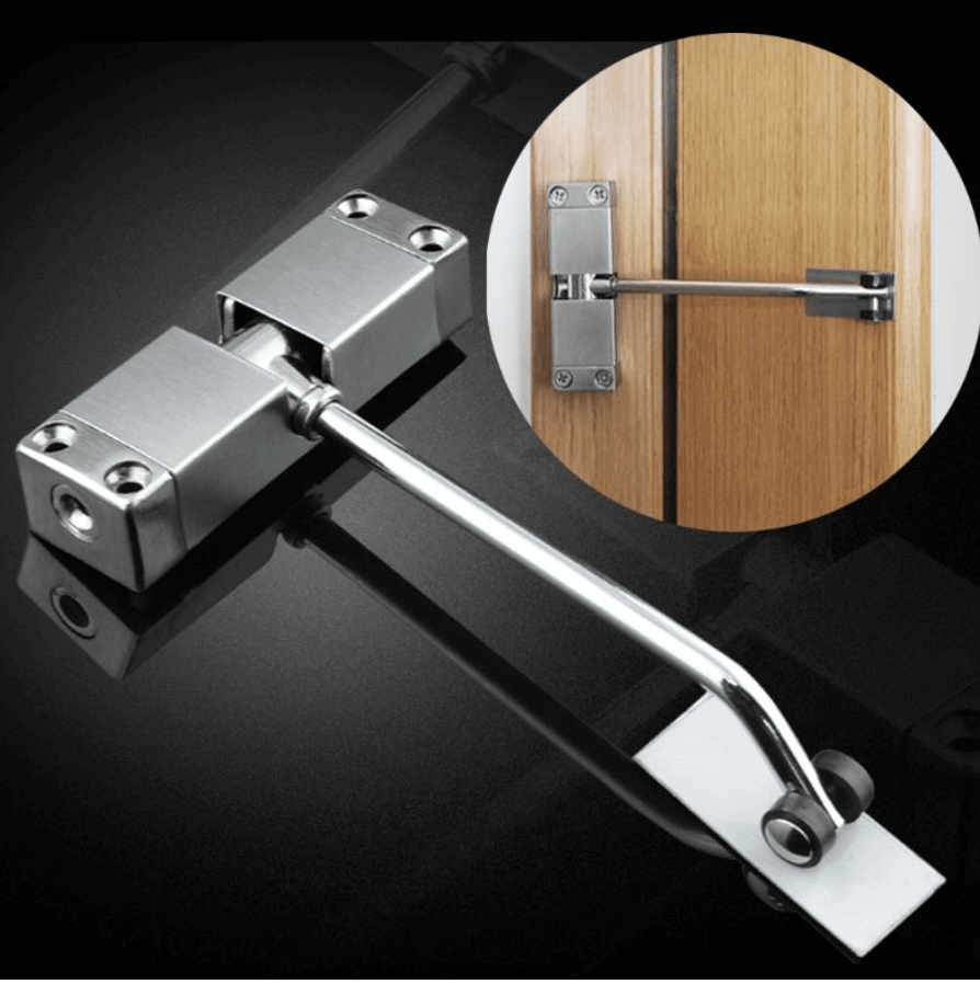AdjustaSkantoe Rustfritt Stål Automatisk Dørhengsel | Skanto