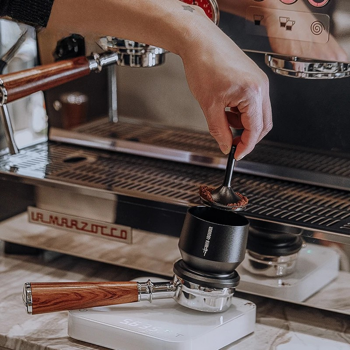 Doseringsshaker Espresso Doseringskopp Kaffe Pulver Mottaker Beholder | Skanto