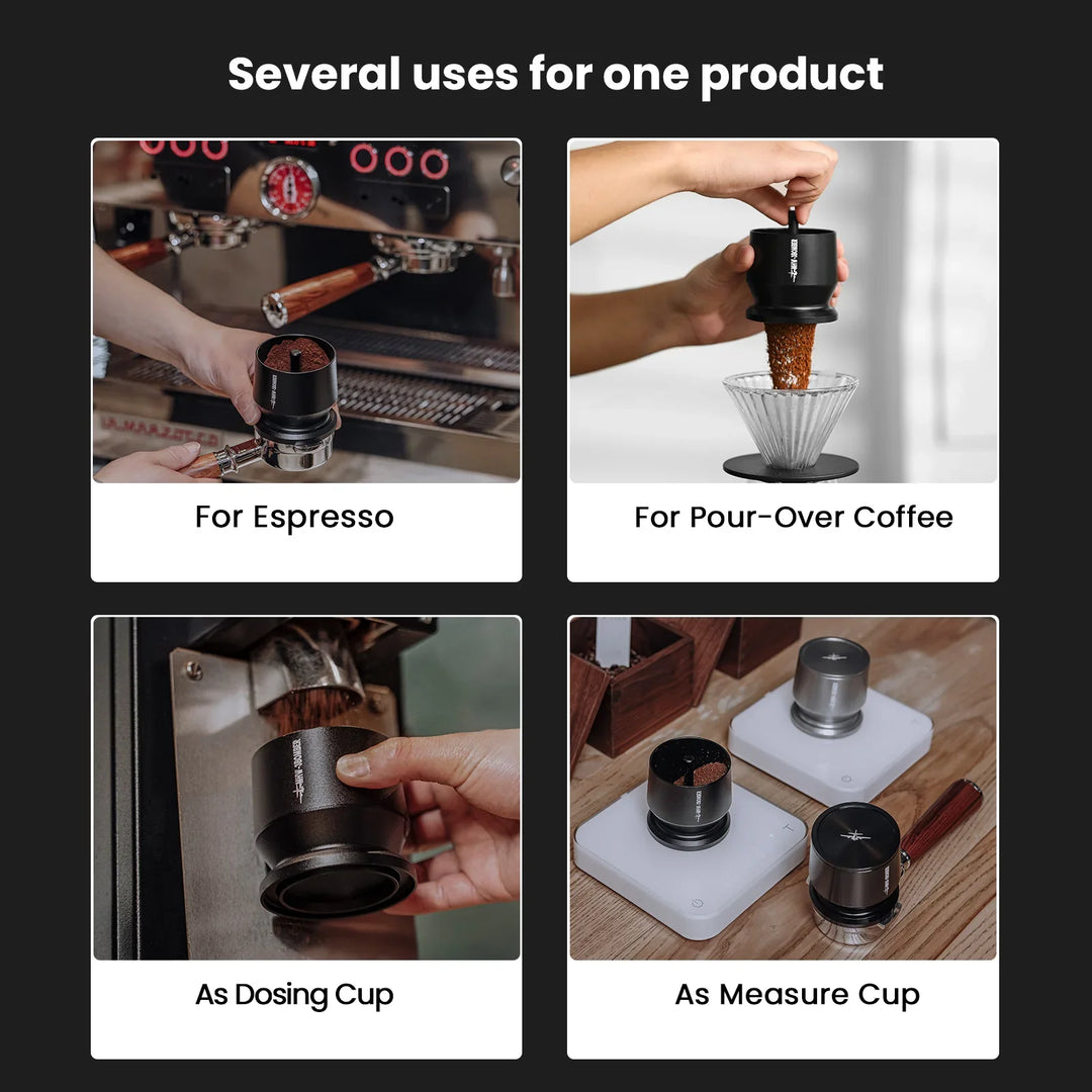 Doseringsshaker Espresso Doseringskopp Kaffe Pulver Mottaker Beholder | Skanto