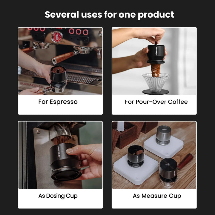 Doseringsshaker Espresso Doseringskopp Kaffe Pulver Mottaker Beholder | Skanto