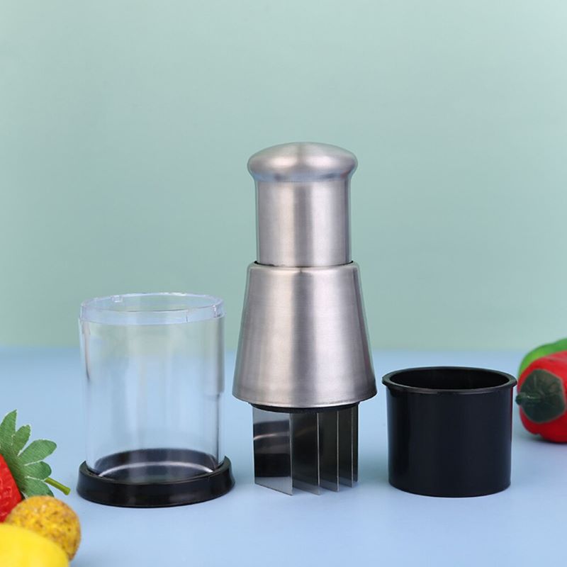 Easy 2 Seconds Chopper Rustfritt Stål Materiale Skanto