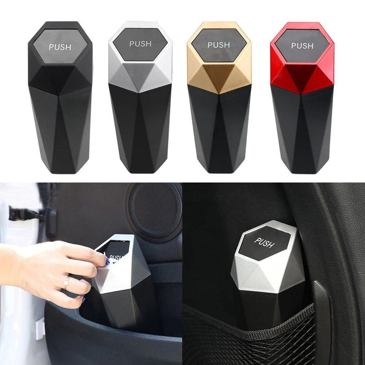 Skanto | Bil søppelbøtte - Mini søppelbøtte for koppholder - Perfekt løsning!