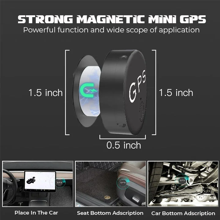 Skanto | MicroMag Tracker | Mini magnetisk GPS sporingsenhet
