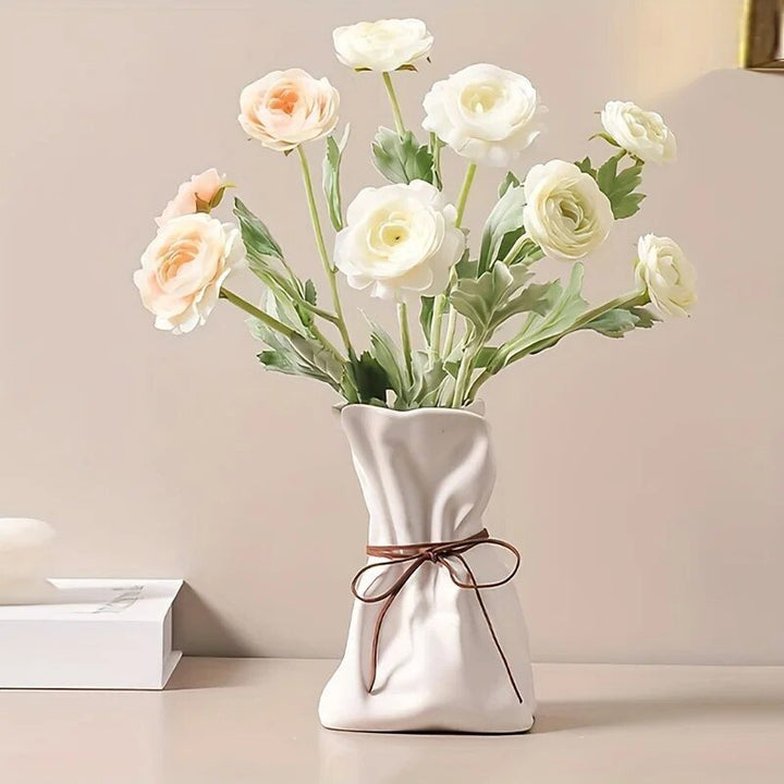 Skanto | Elegant vase - Resirkulert - Raffinert design - Miljøvennlig og chic