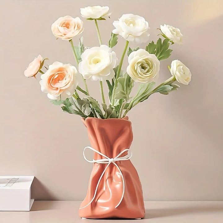 Skanto | Elegant vase - Resirkulert - Raffinert design - Miljøvennlig og chic