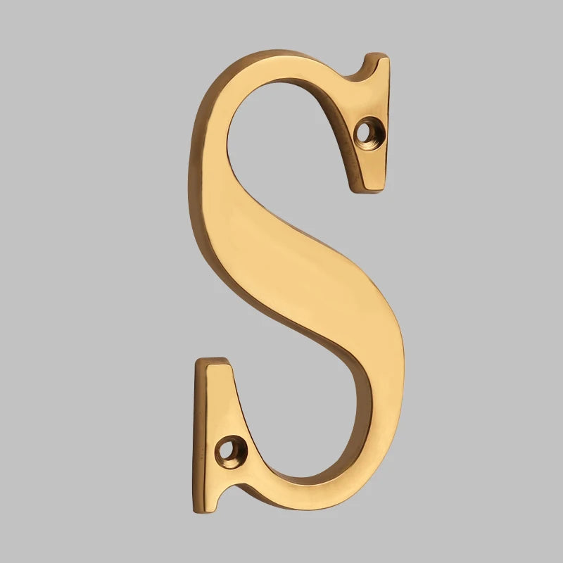 Skanto | Tradisjonelle husnumre laget av solid messing