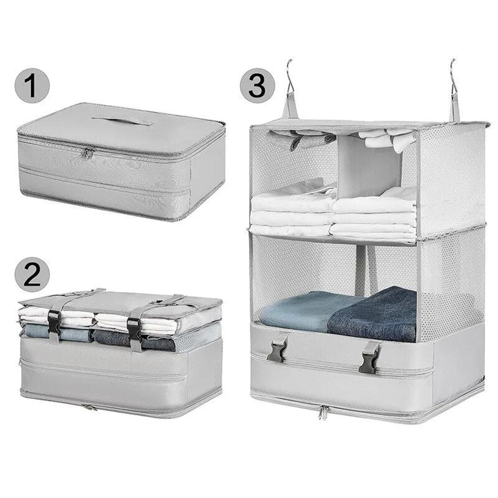 Skanto | LuggagePal - Utvidbar Organisator - Effektiv Reising - Optimal Lagring
