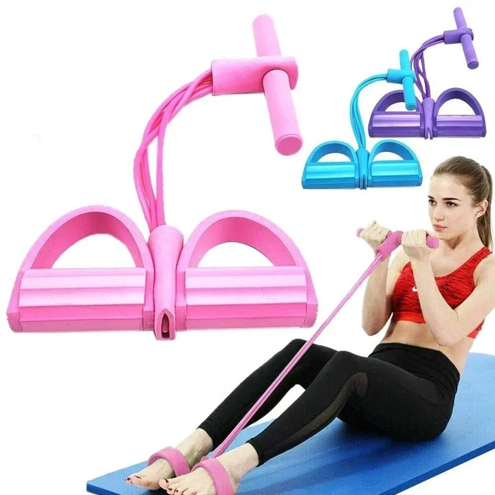 Elastisk pedal treningsapparat - allsidig styrke - effektiv trening! | Skanto