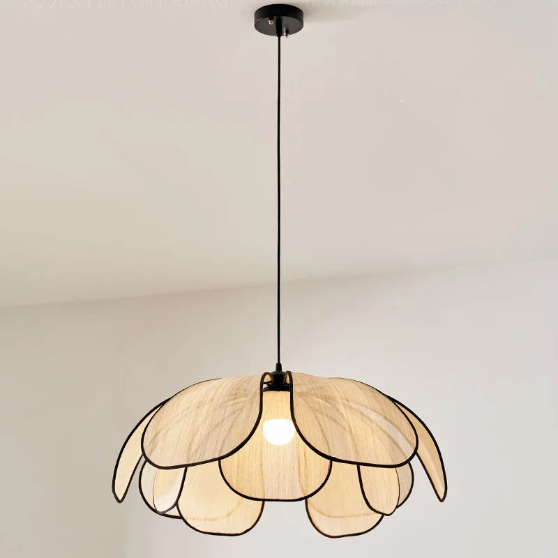 Rattan Pendellampe Tropisk Design – Naturlig Belysning for Stue & Spisestue | Skanto