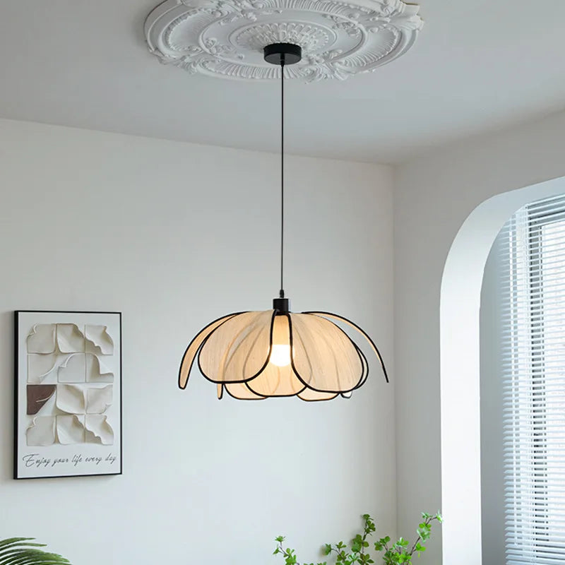 Rattan Pendellampe Tropisk Design – Naturlig Belysning for Stue & Spisestue | Skanto