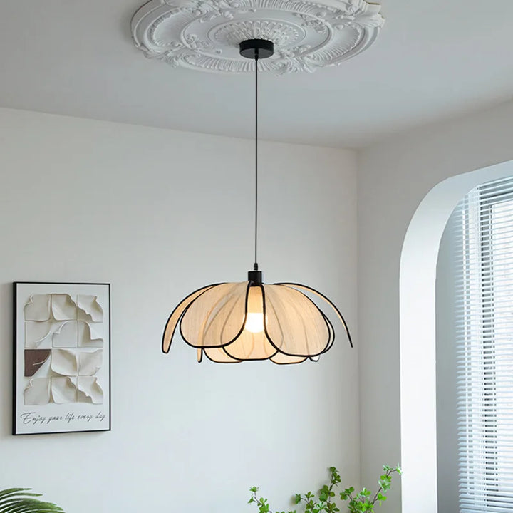 Rattan Pendellampe Tropisk Design – Naturlig Belysning for Stue & Spisestue | Skanto
