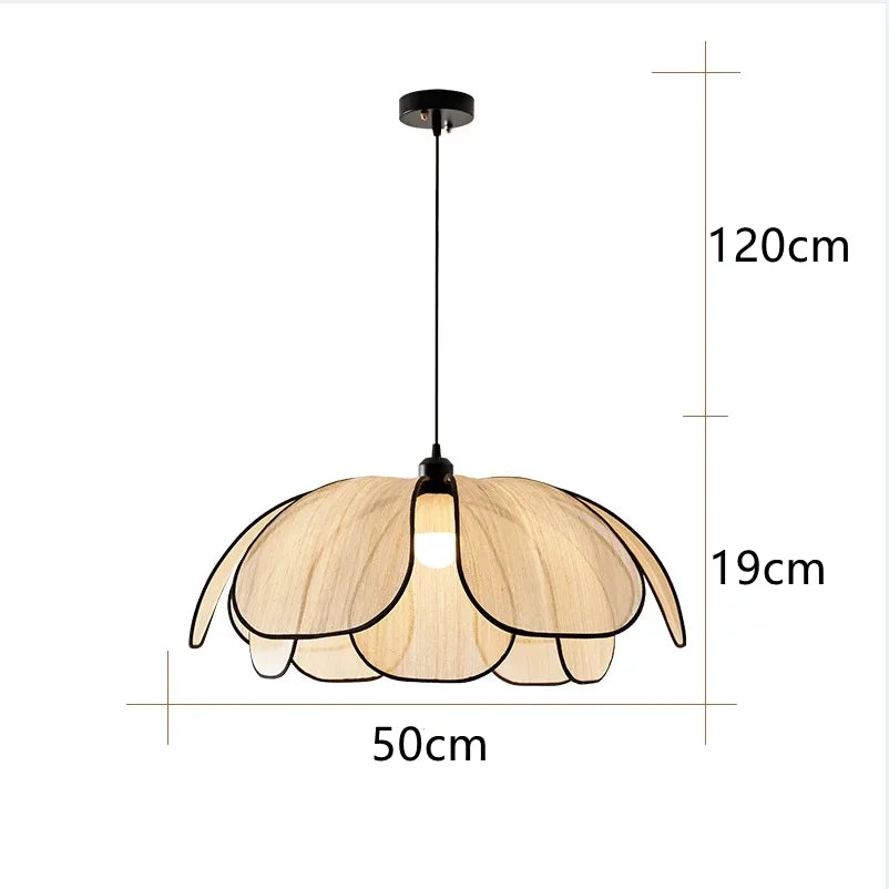 Rattan Pendellampe Tropisk Design – Naturlig Belysning for Stue & Spisestue | Skanto