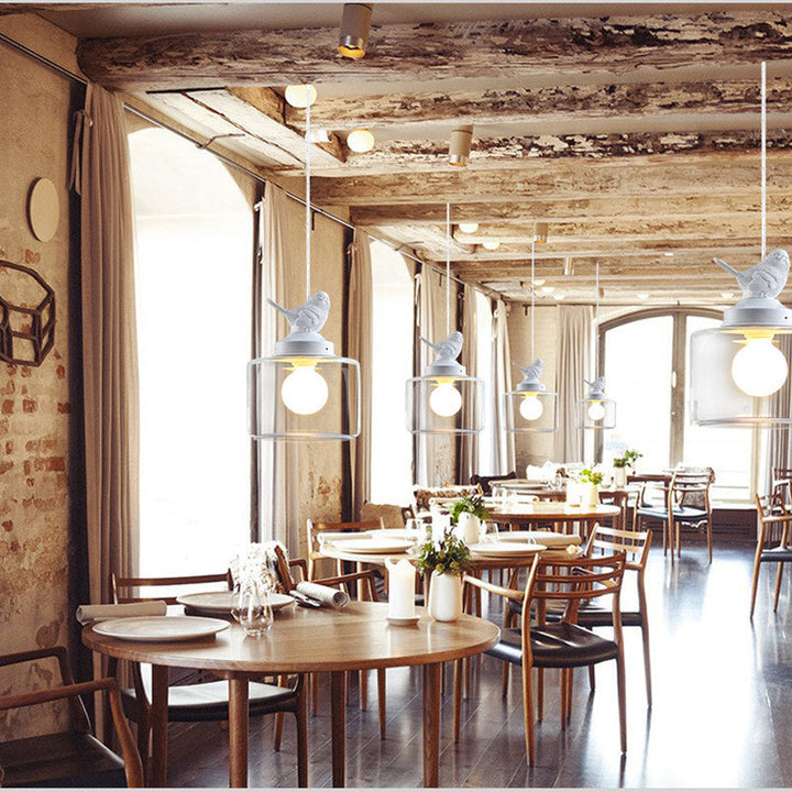 Skanto | Elegant Fugle Pendant Lampe