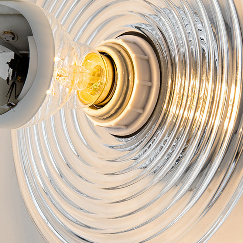 Moderne Bølge Taklampe – Elegant Glasslampe for Stue eller Soverom | Skanto