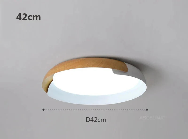 Skanto | Moderne taklamper med tremønster – Elegant LED-belysning for stuen