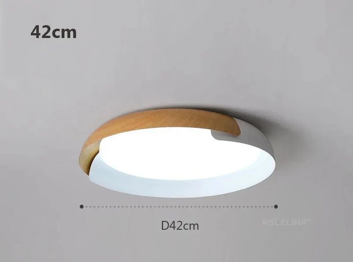 Skanto | Moderne taklamper med tremønster – Elegant LED-belysning for stuen