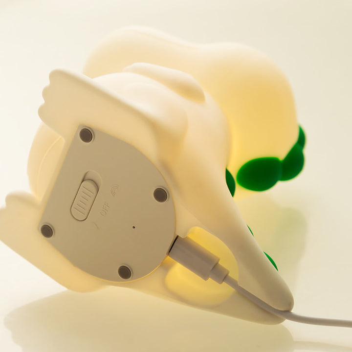 Søtt dinosaur nattlys for barn – Beroligende LED-lys til barnerommet | Skanto