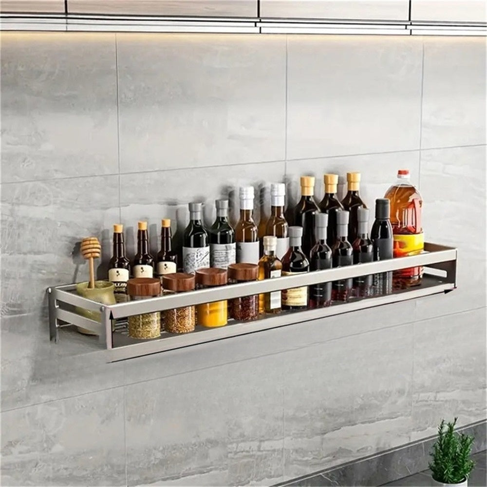 Skanto | Elegant Aluminium Vegghylle for Krydder