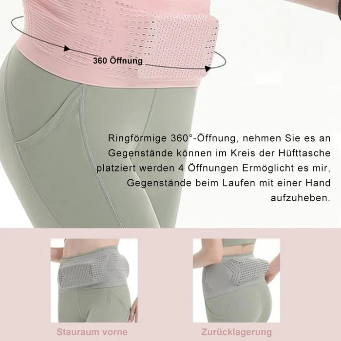 Skjult Hip Waist Bag | Komfort og Bekvemmelighet på Farten | Skanto