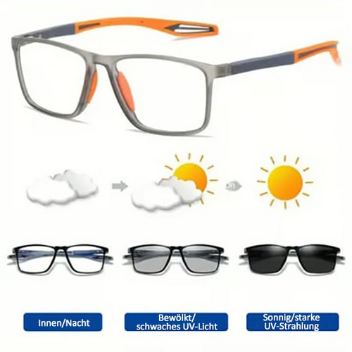 Phototrope Bifokal Briller | Stilige adaptive linser | Skanto