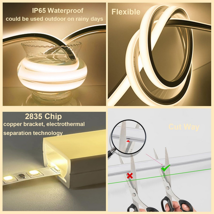 Fleksible Intelligente LED Lysstriper | Livlig, Tilpassbar og Morsom! | Skanto