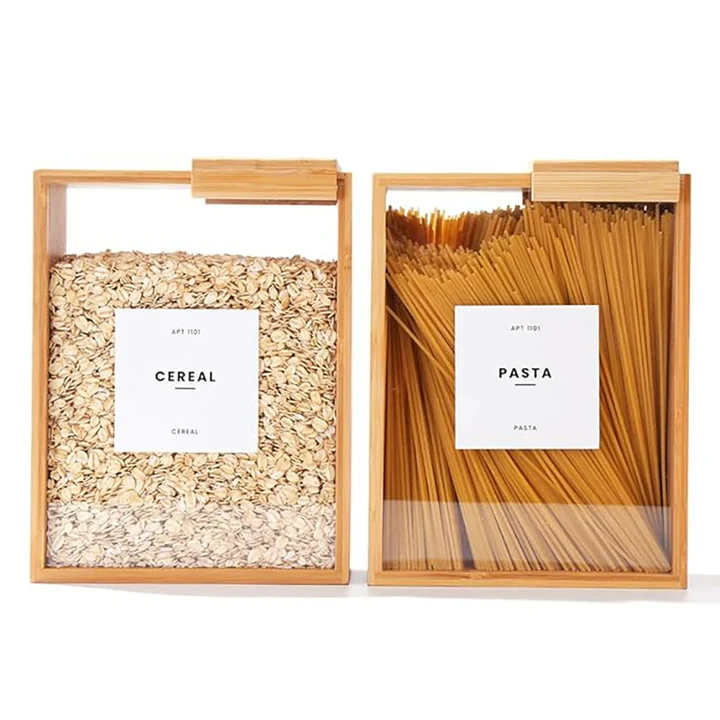 Skanto | Bamboo Cereal Dispenser og Matbeholder