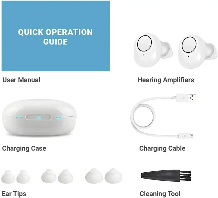 Skanto | Bluetooth Hørselapperater med App Kontroll