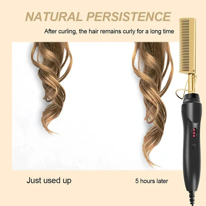 Skanto | Hot Comb for Tykt og Grovt Hår
